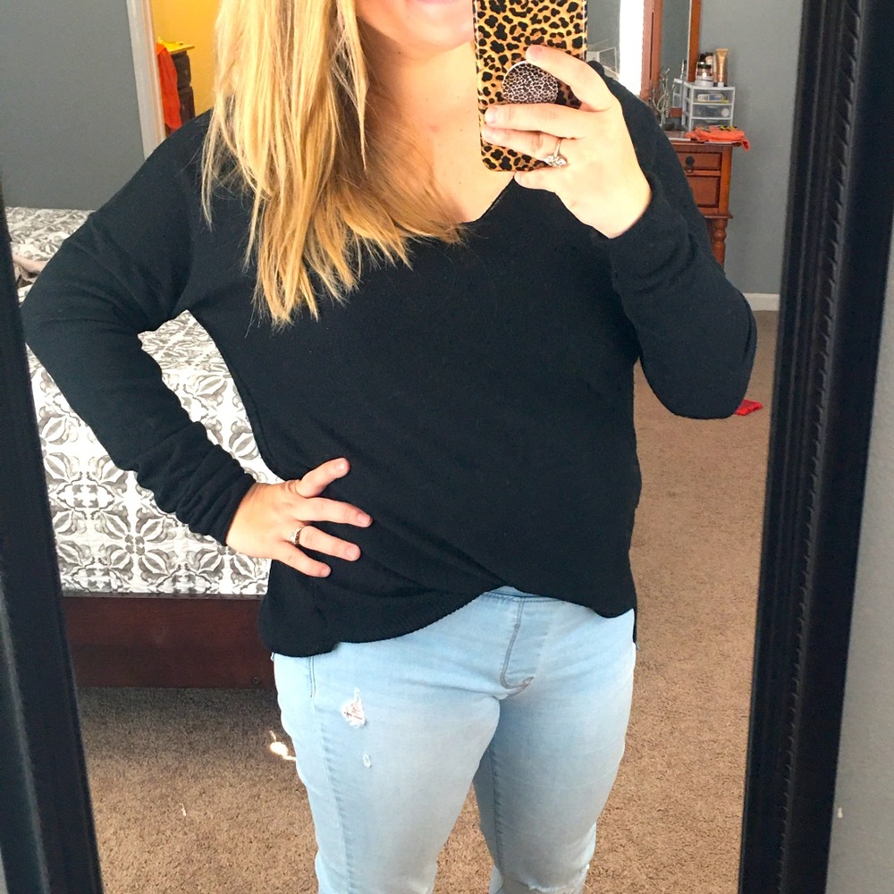 Mossimo Black long sleeve top